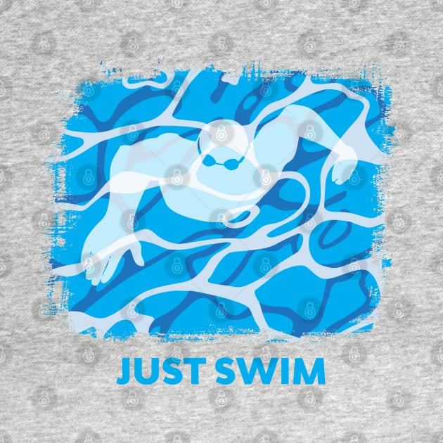 Swim Pool Just Swim Freestyle by atomguy